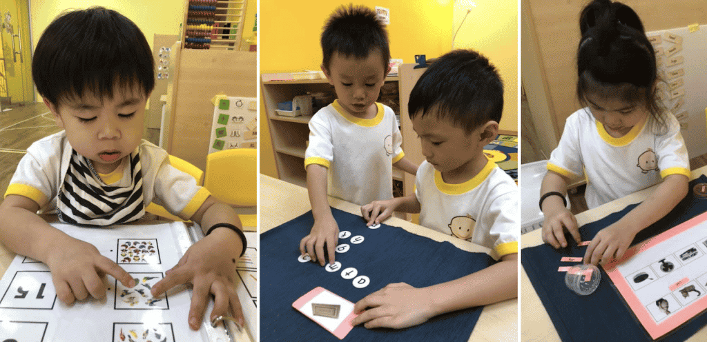 YelaoShr Preschool Malaysia 独立自主学习 培养孩子学习的投入感与成就感